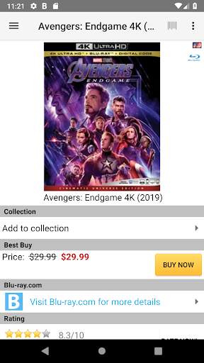 My Movies by Blu-ray.com screenshot 5