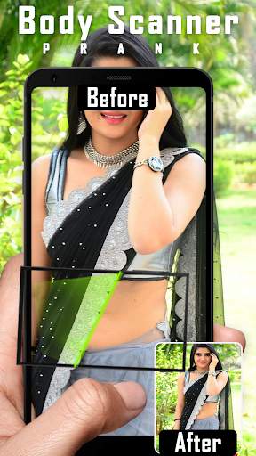 Full Body Scanner – Audery Cloth Scanner Prank App screenshot 1
