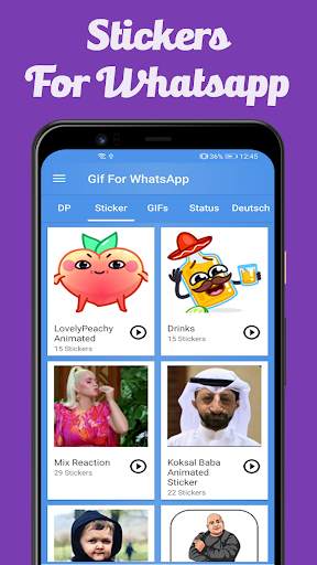 Stiker Gif untuk whatsapp screenshot 2