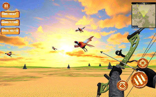 Pheasant Shooter: Crossbow Birds Hunting Games screenshot 2