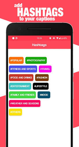 Captions for Instagram screenshot 5