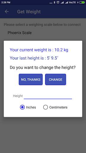 Phoenix BMI App 7 تصوير الشاشة