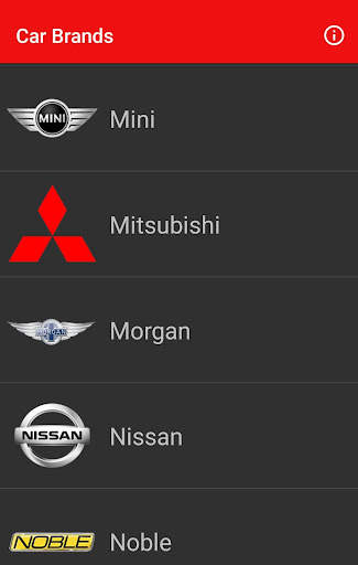 Car Brands screenshot 1