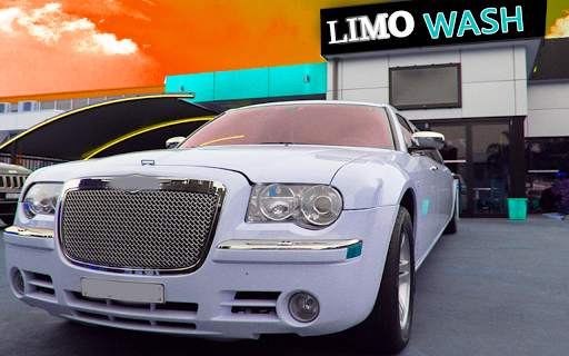 Modern Limo Car Wash Service: Driving School 2019 screenshot 2