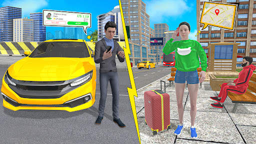 Taxi Simulator Driving School screenshot 1