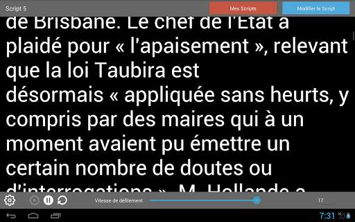 Teleprompteur Pro Lite screenshot 12