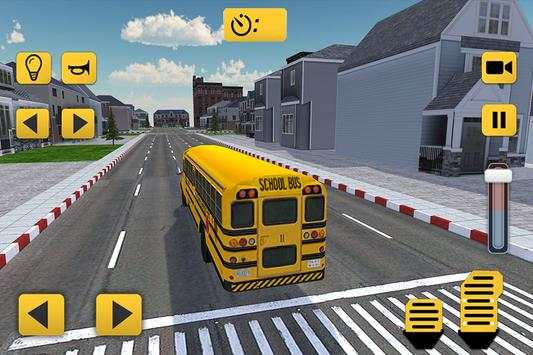 Bus sekolah mengemudi screenshot 1