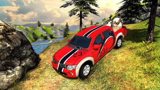Offroad Hilux Pickup Truck Driving Simulator screenshot 15