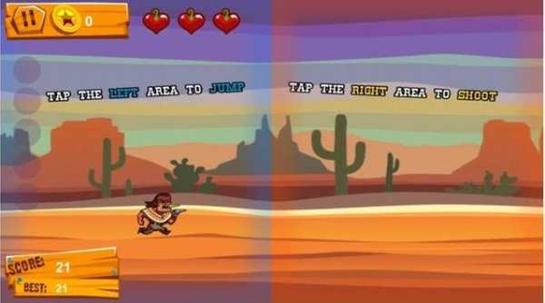 Cowboy Dash скриншот 3
