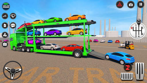 Offroad Car Transporter Truck screenshot 7