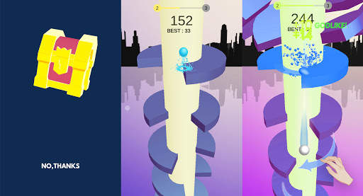 Helix Jump-Jumping Crush Ball Games screenshot 7