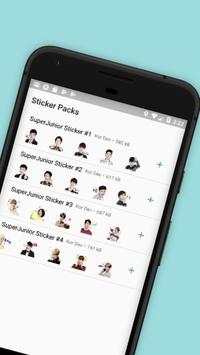 Super Junior Stickers for Whatsapp screenshot 1