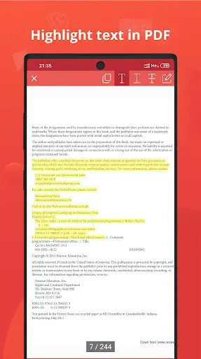 PDF Reader & Editor for Android: PDF Viewer 2020 screenshot 7