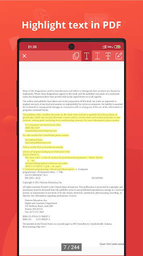 PDF Reader & Editor for Android: PDF Viewer 2020 screenshot 7
