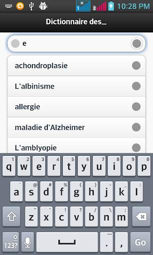 Dictionnaire Des Maladies скриншот 2