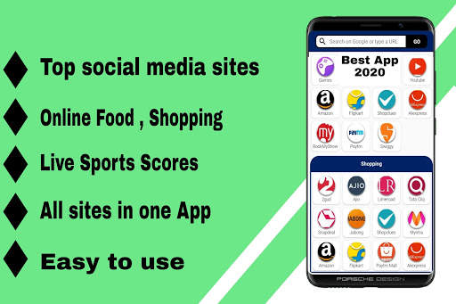 All in one social media app 2020 screenshot 1
