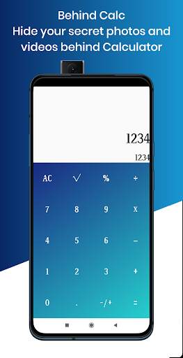 Behind Calc : Hide Photo , Video & Documents screenshot 3
