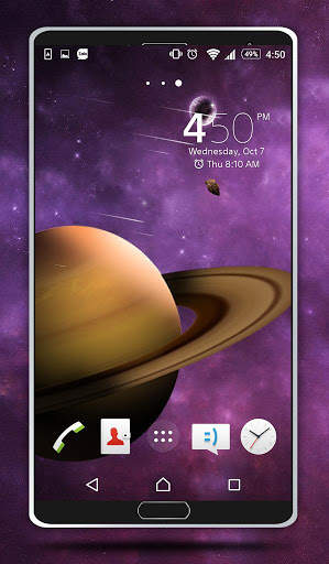Saturn Live Wallpaper screenshot 4