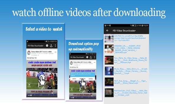Fb Video Downloader screenshot 3