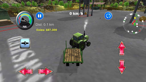 Tractor Farm Driver Free 3D Farming Simulator game screenshot 8