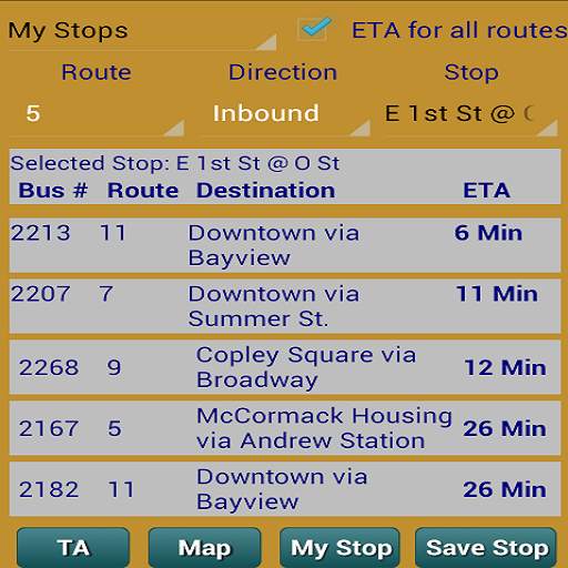 Bus Tracker 1.2