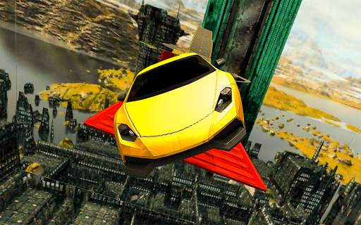 Superheroes Car Stunt Racing 3D- Impossible Driver screenshot 5