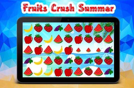 Fruits Crush Summer screenshot 8