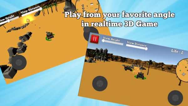 Multiplayer Tank Militia Games screenshot 3