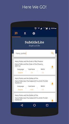 Movie Subtitles Lite : Download in your language screenshot 2