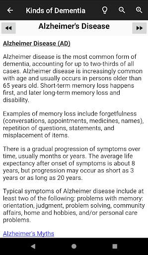 Dementia Guide Expert скриншот 2