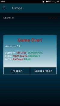 Capitals of the World screenshot 3