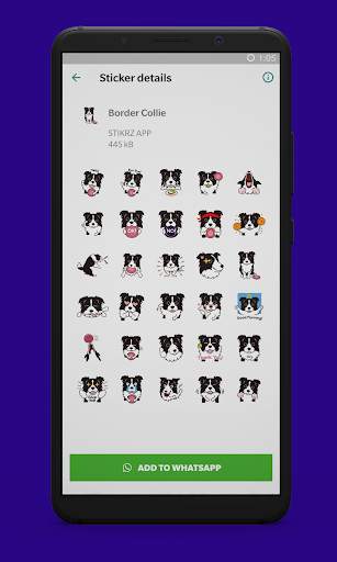 STIKRZ - Dogs Stickers for WhatsApp WAStickerApps screenshot 6