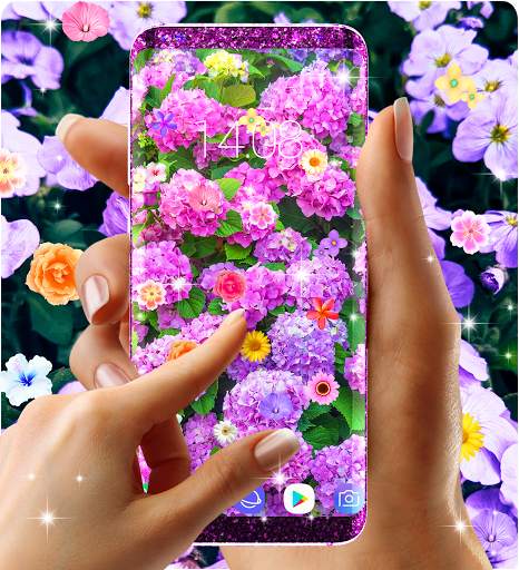 Summer flowers live wallpaper screenshot 7