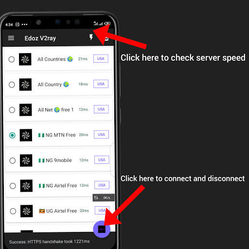 Edoz V2ray VPN - Free Cheap Internet VPN screenshot 4