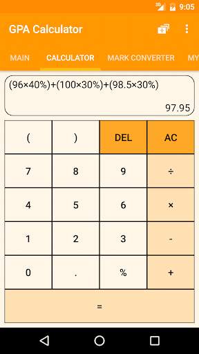 GPA Calculator screenshot 3