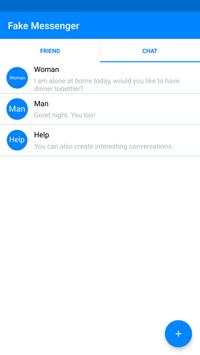 Fake Messenger скриншот 2