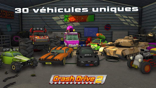 Crash Drive 2: Jeu de voiture screenshot 1