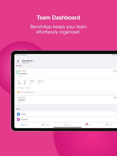 BenchApp - Sports Team Manager screenshot 9