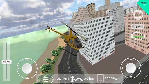 Free Helicopter Simulator screenshot 4
