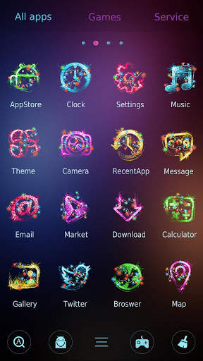 New Year Go Launcher Theme screenshot 3
