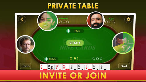 Nine Card Brag - Kitti screenshot 7