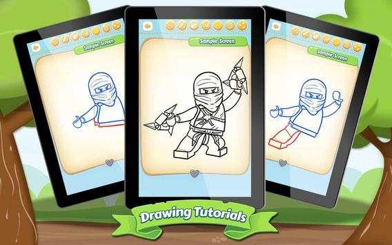 How to Draw Lego Ninjago screenshot 2