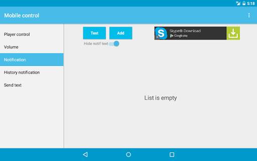Mobile control screenshot 9