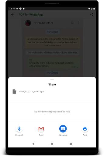 PDF for WhatsApp screenshot 11