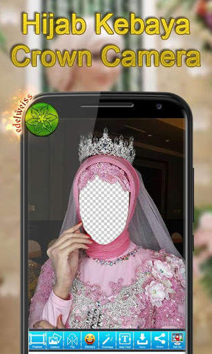Hijab Kebaya Crown Camera screenshot 5