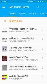 MK Music Player screenshot 1