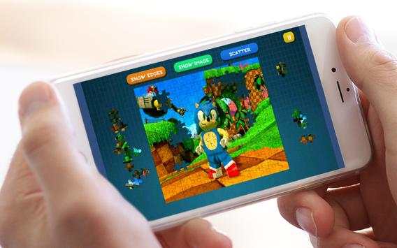 Jigsaw Sonic Lego screenshot 6