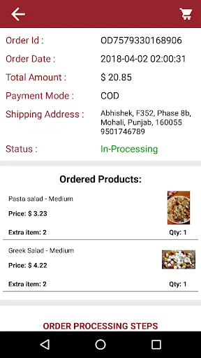 Food Ordering - Restaurant App Demo screenshot 8