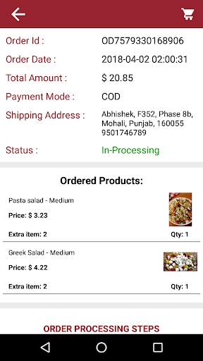 Food Ordering - Restaurant App Demo screenshot 8