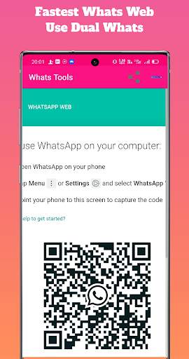 Whats Web Scan with Whats Tool 2 تصوير الشاشة